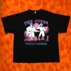 Vintage 1990 THE JUDDS Farewell Tour tshirt
